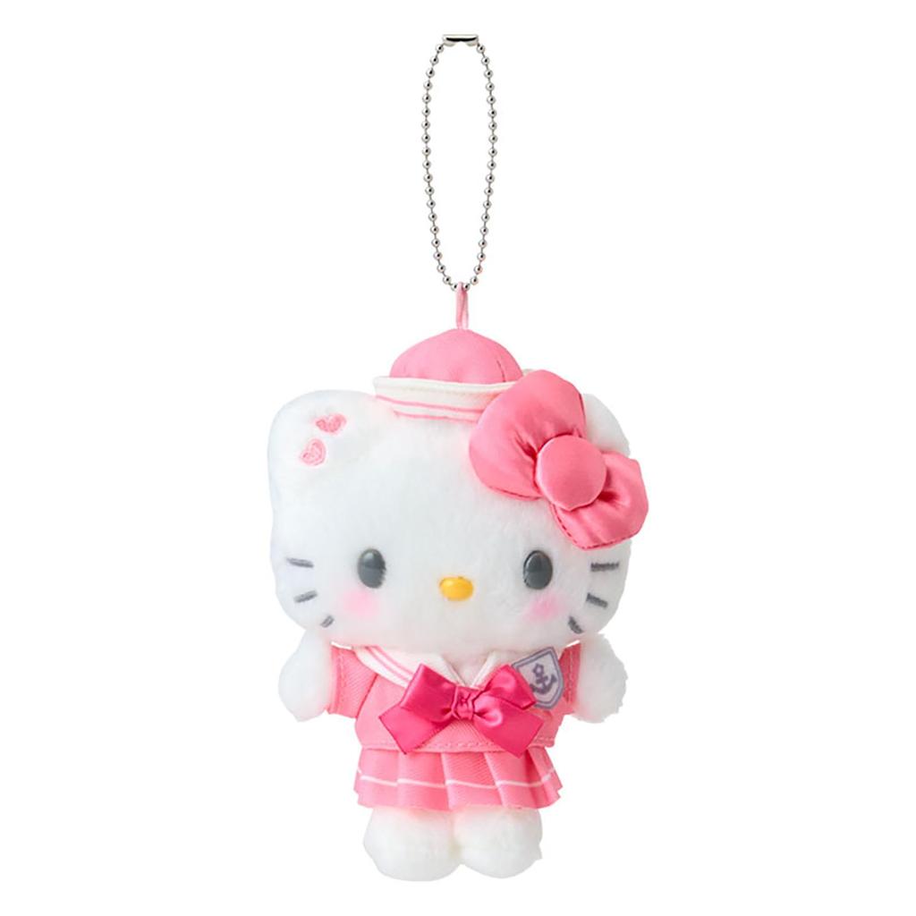 Sanrio Mascot Holder Hello Kitty Recommended Ages 061590 (Sailor Collar) Polyester/Steel 6+