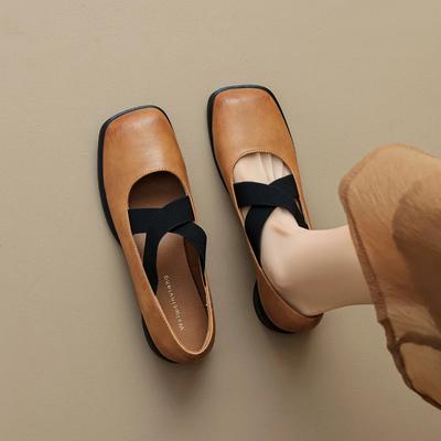 Модная женская уличная обувь в британском стиле Мэри Джейн на высоком каблуке, лоферы, женская повседневная обувь для работы и вечеринок