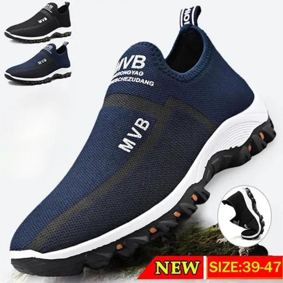 Yrzl Men Running Shoes Breathable Lightweight Non Slip Outdoor Sports Shoes High Quality Comfortable Walking Shoes For Man