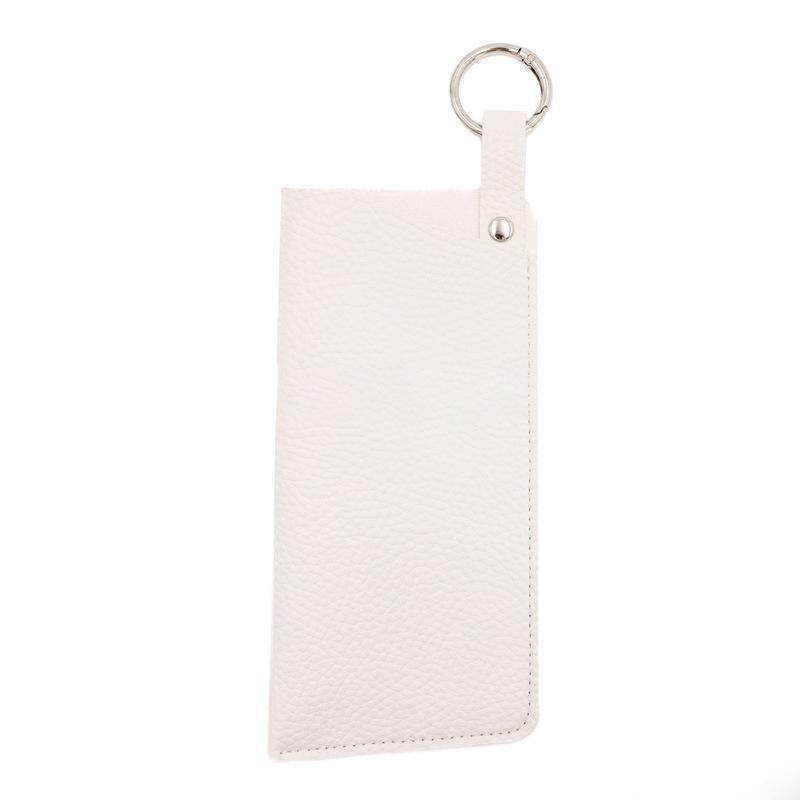 Роскошный женский футляр для очков кожаный мягкий держатель карманные чехлы тонкий дорожный мешочек брелок для солнцезащитных очков очков