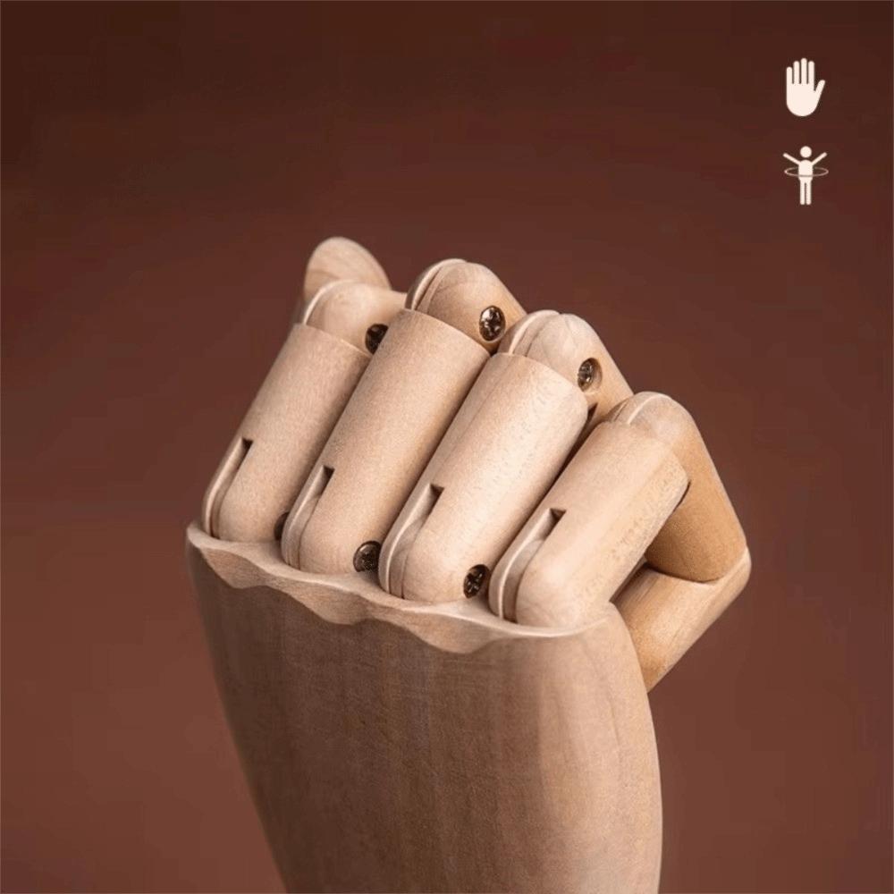 Joint Movable Sketch Mannequin Wooden Jointed Mannequin Home Decoration Drawing Practice Tool