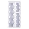 Long Candle Molds 3-in-1 Heart Candle Molds for Making Candle Soap Room Decorations Valentines Gift