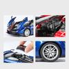 NEW 1/32 Pagani Huayra BC Supercar Alloy Car Model Sound and Light Pull Back Children's Toy Collectibles Birthday Gift