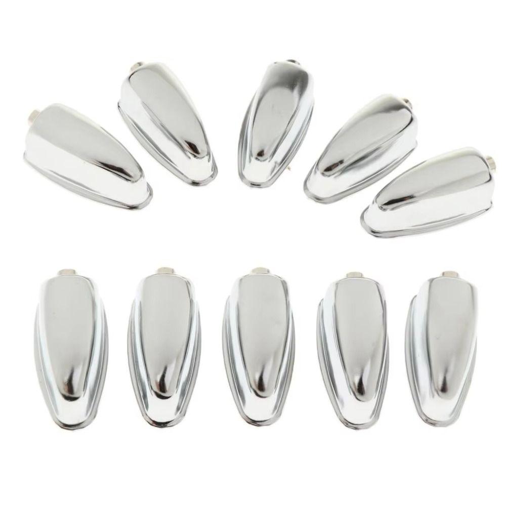 Silver/Black Drum Lugs Iron Material Snare Drum Lugs Drum Claw Hooks Musical Instruments