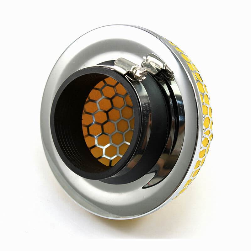 Универсальный 76мм Воздушный фильтр Высокий поток Очиститель воздуха Грибовидная головка Моющийся Очиститель Автомобильный Впуск холодного воздуха Авто Профессиональные запчасти