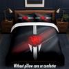Manchester United FC Design Bed Bedding Set 1 Duvet Cover + 2 Pillowcases Soft Breathable Household Bed Linens