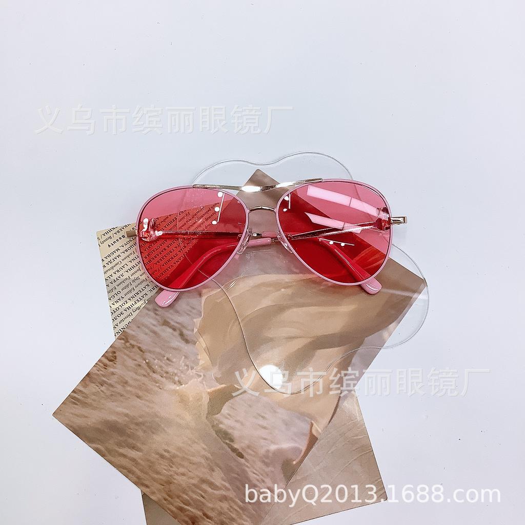 Классические очки-жабы для девочек, симпатичные солнцезащитные очки, модная металлическая оправа, защита глаз, защита от солнца, защита от ультрафиолета, очки для мальчиков