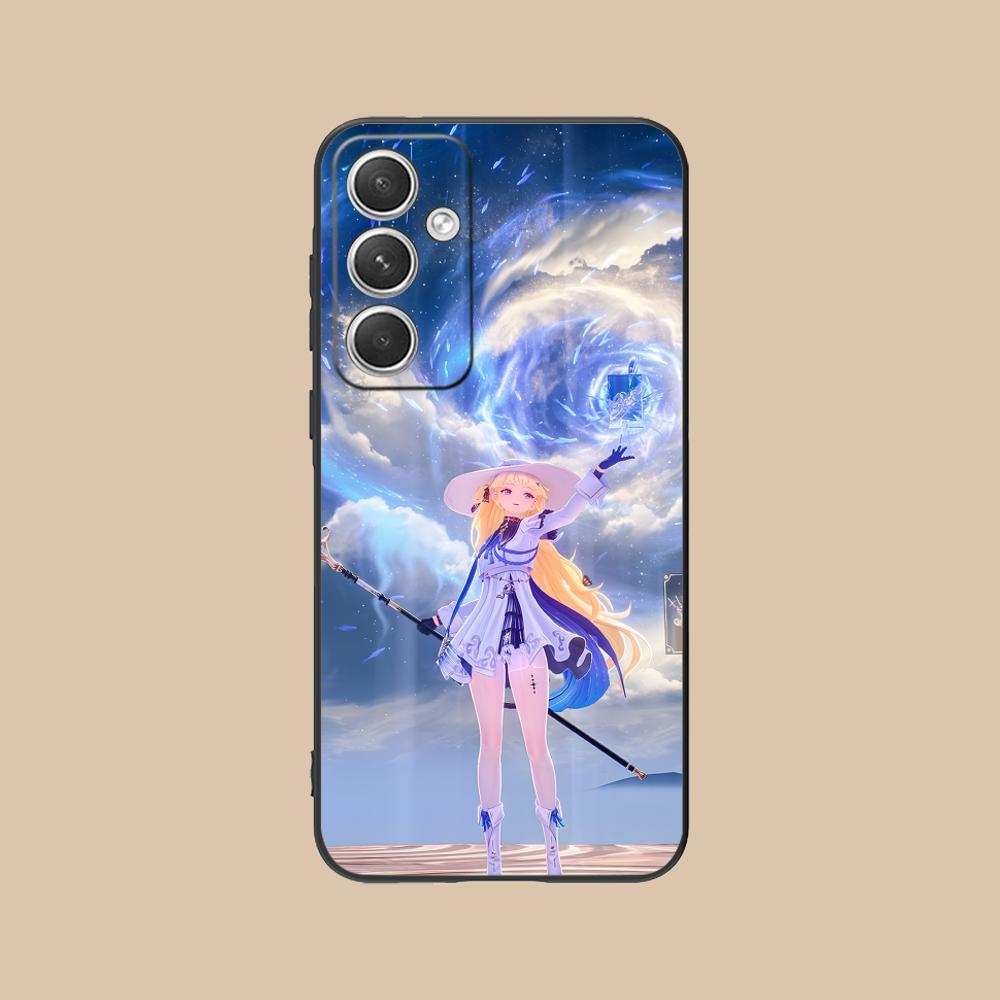Чехол для телефона Wuthering Waves Phoebe для Samsung Galaxy S26 S25 S24 S23 S22 S21 S20 Note20 Plus FE Ultra Цветной чехол для мобильных телефонов