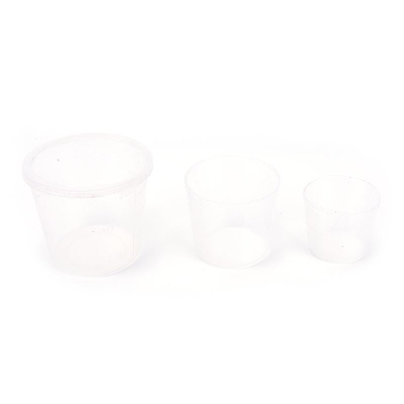 Маленький пластиковый стаканчик для смешивания клея, мерные стаканчики для смешивания приманок, набор для ловли карпа