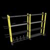 WEZHO Fitness Equipment Storage Rack