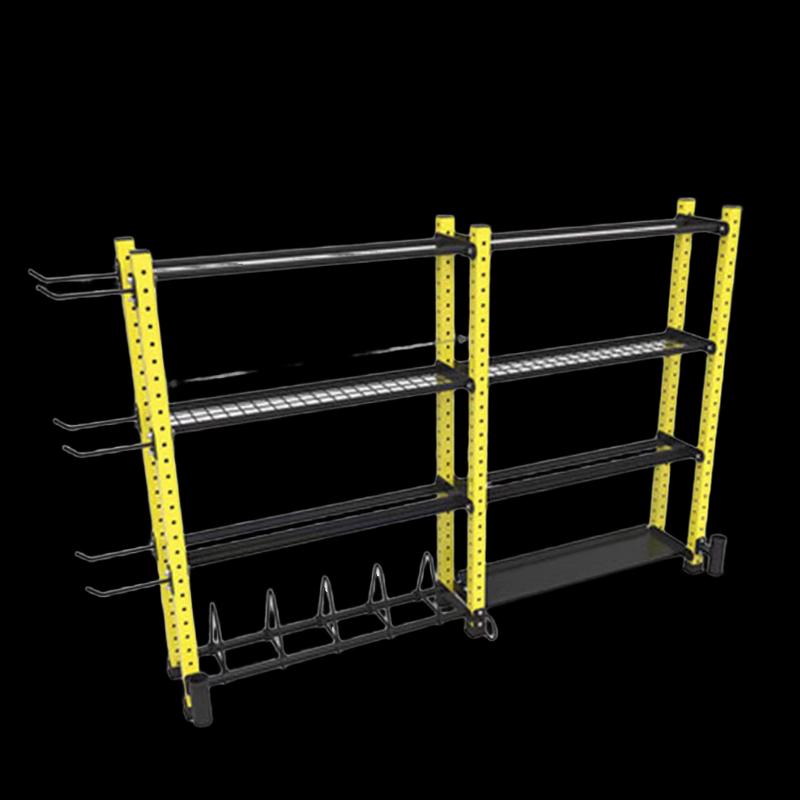 WEZHO Fitness Equipment Storage Rack
