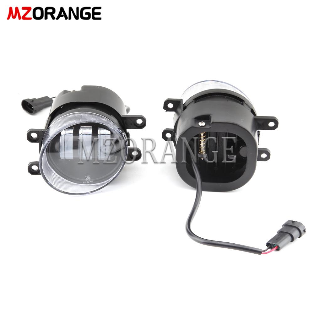 LED Fog Lights For Toyota Verso Corolla Camry Yaris Auris RAV4 For Lexus Daytime Running Lamps 12V 40W H11 Accessories Auto