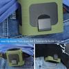 8000Mah Portable Waist Clip Fan For Outdoor Workers And Outdoor Sports(Green)