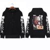 Kurokawa Izana Graphic Printed Hooded Tokyo Revengers Anime Streetwear Men Women Zip Up Hoodies Harajuku Sweatshirt Zip Jacket