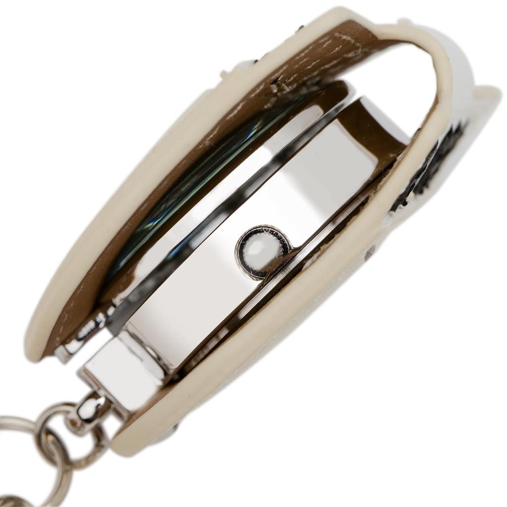 Часы аналоговые Cat Piano Bag Charm Watch с лупой коричневые [Fieldwork] LW038-1 женские