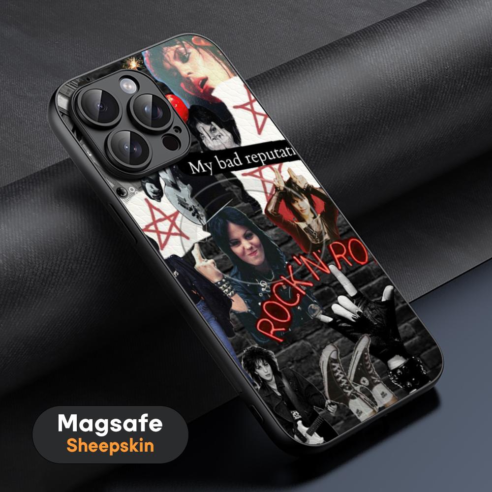 Cool Singer J-Joan J-ETT Hot Phone Case For iPhone 17 16 15 14 13 12 11 Plus Pro Max High-end Luxury Magsafe Sheepskin