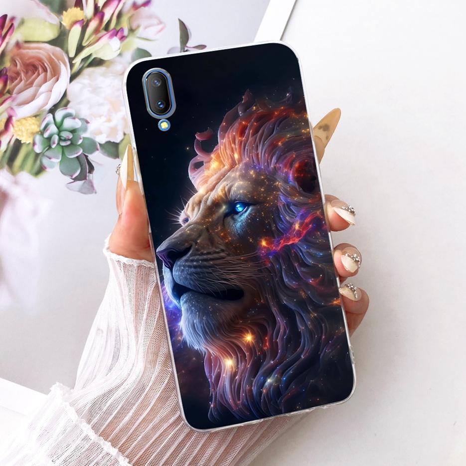 Для Vivo V11 \ Vivo V11i Чехол 1806 1804 1814 Новый Цветок Бабочка Расписной Чехол Мягкий Силиконовый Чехол Для Vivo V11 Pro V11i Fundas