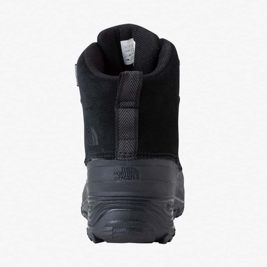 The North Face K Chilkat V Lace WP Детские водонепроницаемые зимние ботинки TNF Black/TNF Black 20.0 см