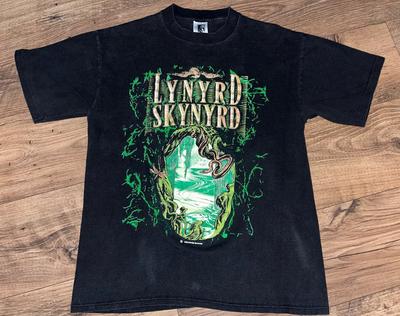 Винтажная футболка Lynyrd Skynyrd 90-х годов, Тур по миру 1993 года, РЕПРИНТ, размеры S-4XL