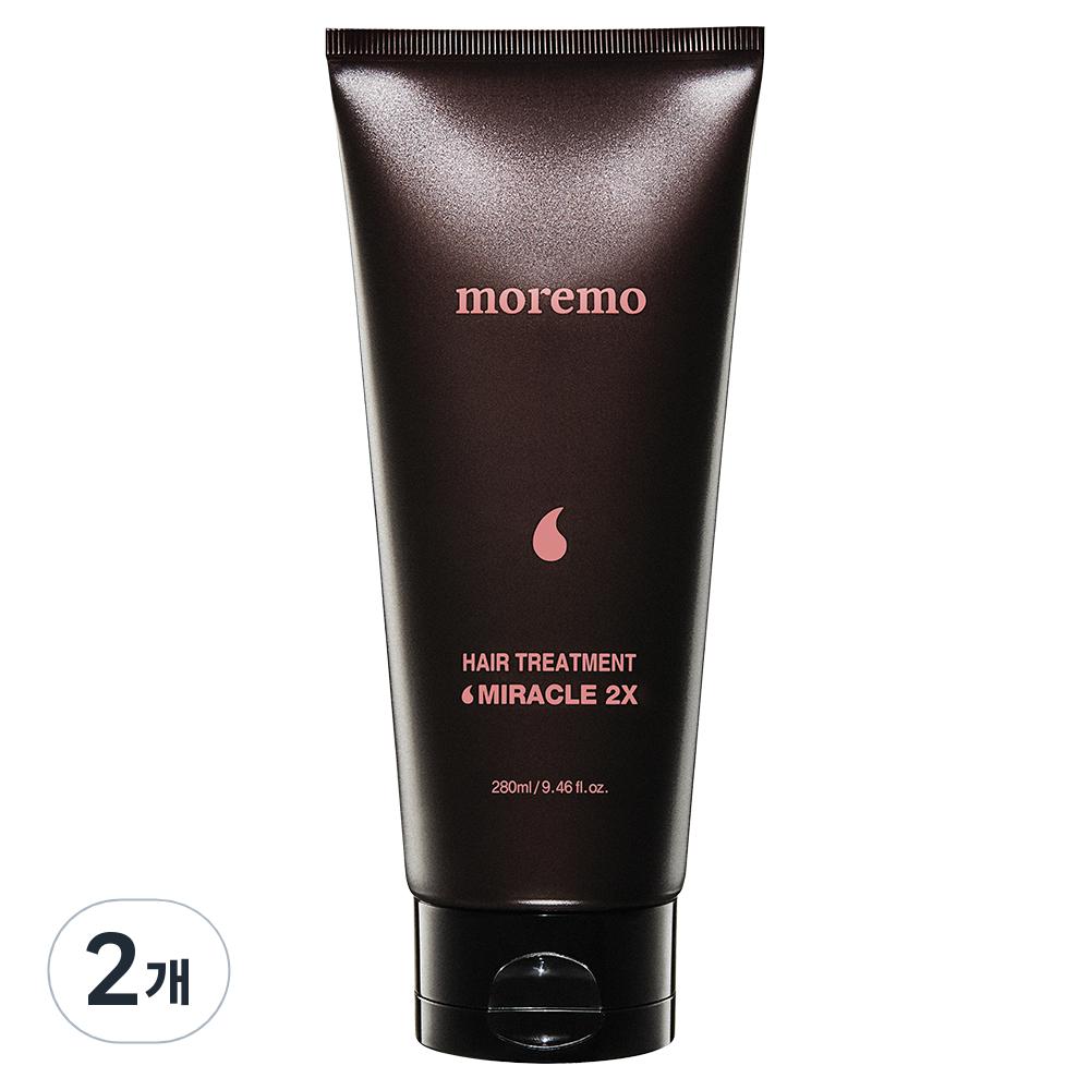 MOREMO Miracle 2X Protein Hair Treatment, 280ml, 2 Units