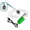 Регулируемая скорость Аквариумный кислородный воздушный насос USB-зарядка Портативный воздушный компрессор Аэратор Ультра тихий Противоскользящий Мини-кислородный насос