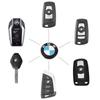 KWMBS1 Car Sticker 11/14mm Car Key Sticker Logo 3D Metal Emblem Car Accessories For BMW E39 E46 E90 E36 E60 E34 E30 F30 X1 X3 X5 X6 71