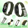 Нейлоновый ремешок-петля для Mi band 6 7, сменный мягкий регулируемый ремешок для наручных часов, браслет для Xiaomi Mi band 3 4 5 6 7