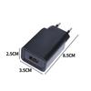 10 Вт USB быстрое зарядное устройство EU Plug 5 В 1 А 2 А зарядное устройство для мобильного телефона адаптер питания для путешествий быстрая зарядка мобильного телефона настенная зарядка через USB