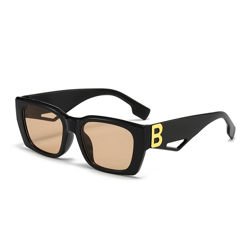 Аксессуары Солнцезащитные очки в квадратной оправе с небольшой оправой Персонализированные солнцезащитные очки Полые солнцезащитные очки