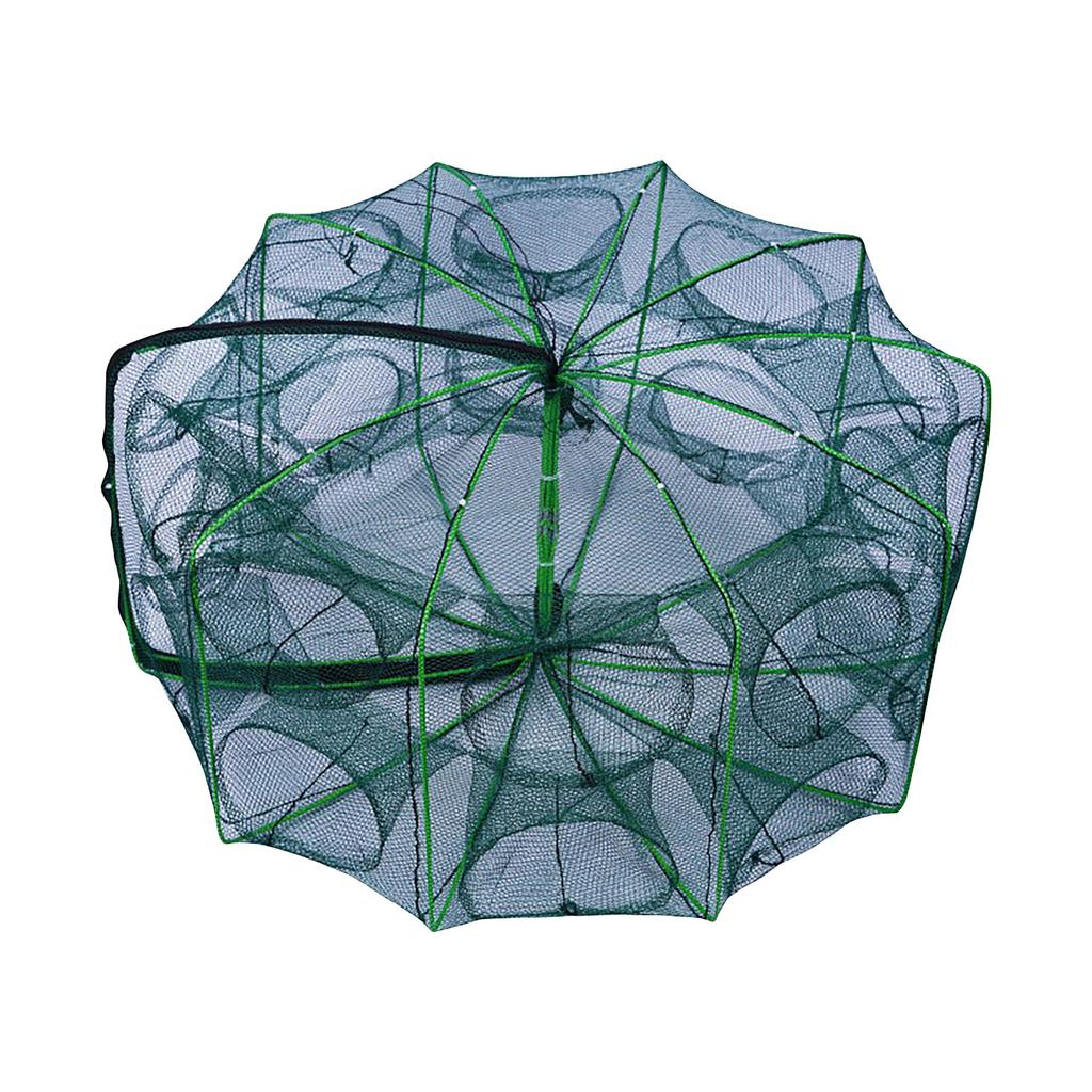 Складная рыболовная ловушка, новинка 2024 года, набор для рыбалки, рыболовная сеть для рыбы, креветок, раков, крабов