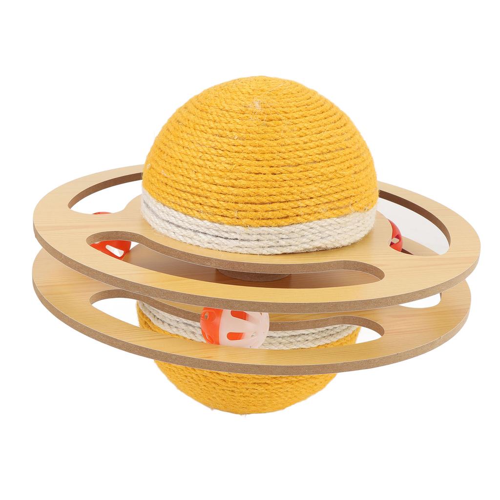 Cat Scratching Ball Toy Sisal Protect Furniture Stylish Look Cat Scratcher Ball for Indoor Home