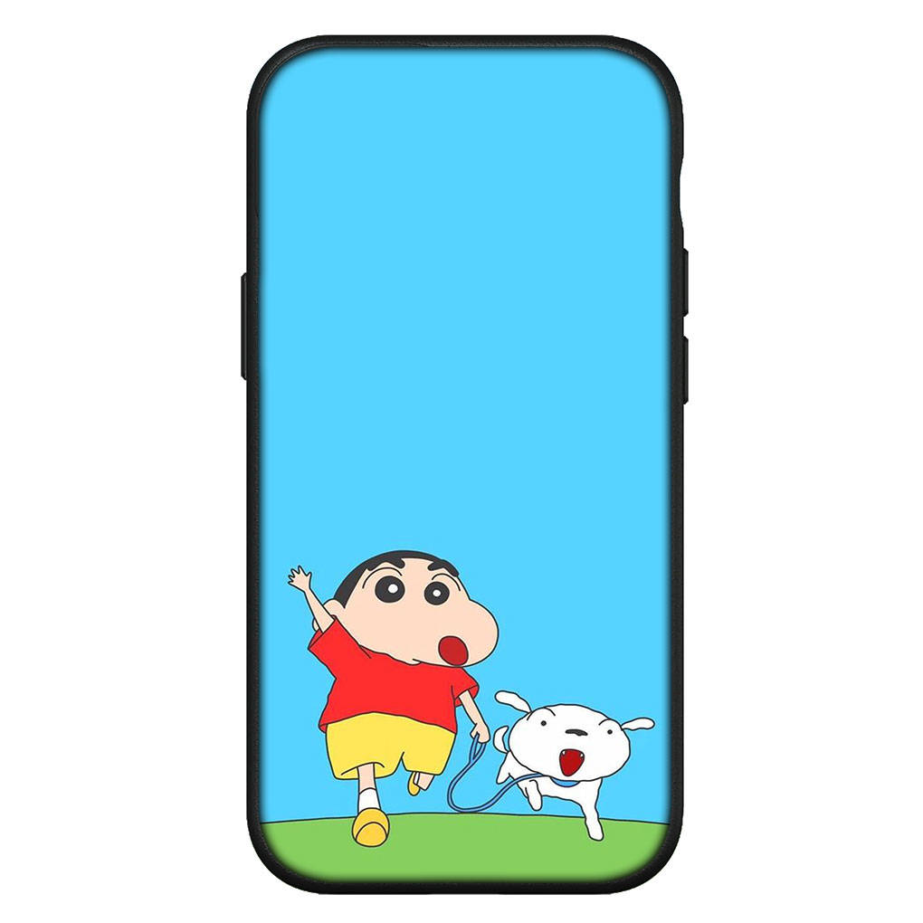 Чехол для iPhone 16 15 Xiaomi Redmi Note 14 13 12 11 Pro Max X 8 9 16e Samsung Galaxy S25 S24 S23 Moto OPPO Huawei Аниме Шин Чан Шинчан Чехол для телефона