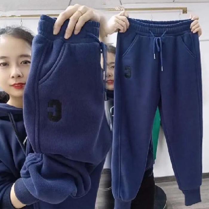 Осенние и зимние спортивные брюки женские с высокой талией Harlan Drawstring Casual Sports Брюки повседневные тонкие брюки