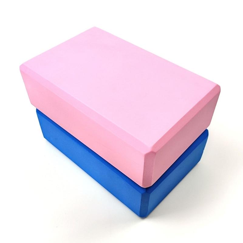 High Density Foams Yoga Brick Soft NonSlip Supportive Foams Block for Yoga, Fitness, Pilates, Stretching and Toning