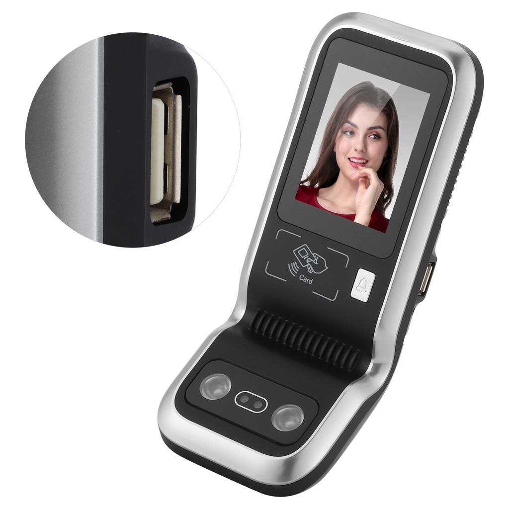 TCP IP 2.8in TFT контроль доступа машина учета рабочего времени распознавание лиц идентификационная карта инфракрасное зондирование