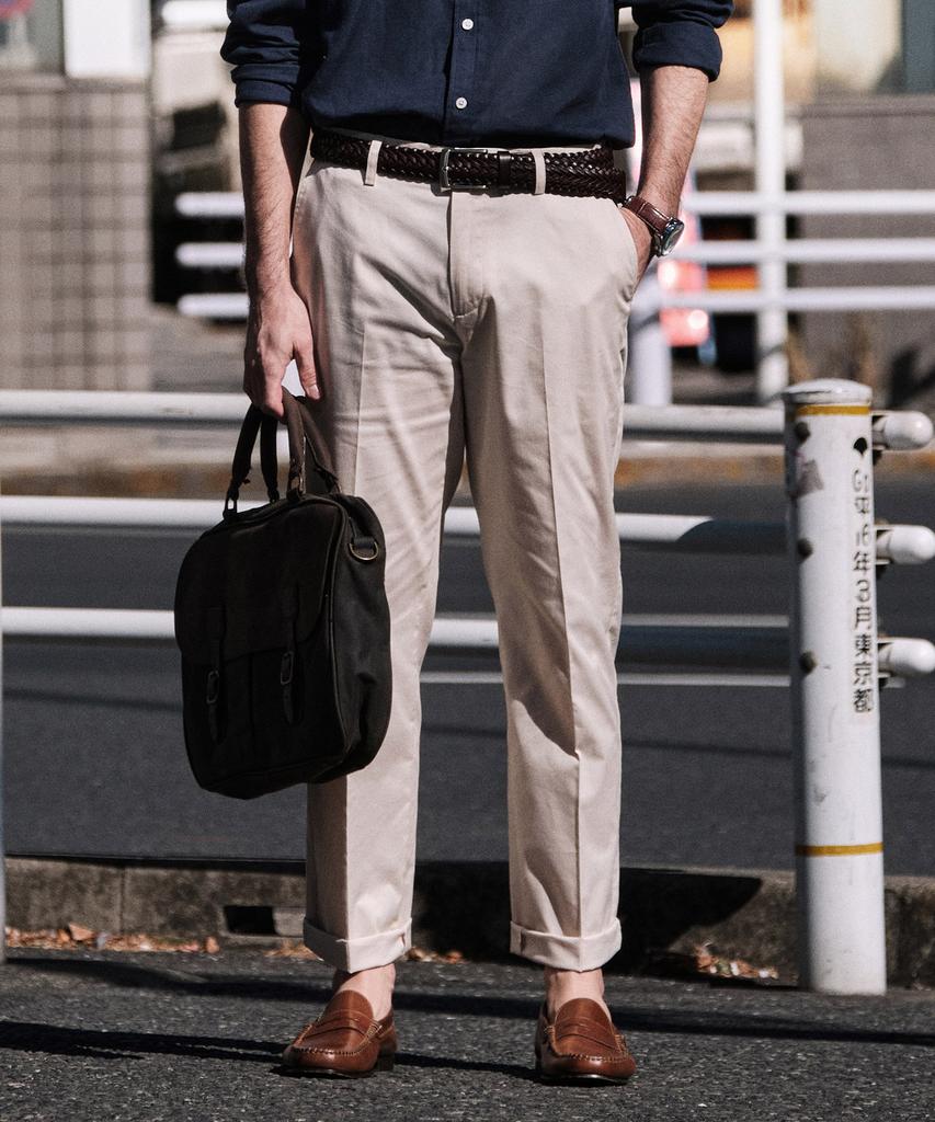 STCO Diems Coolmax Essential Chino Pants Ivory (Straight Fit)_Dpawb04Csi