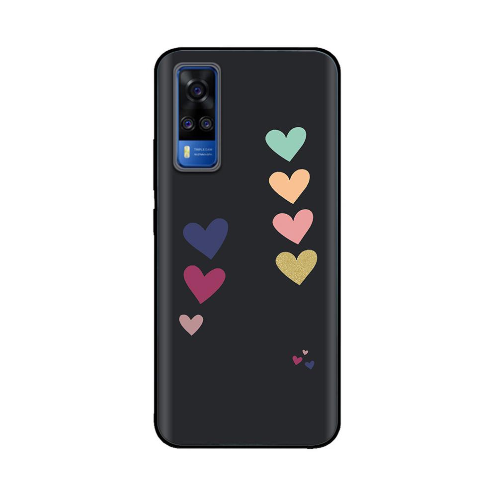 Для vivo Y31 2021 Чехол Мягкий Черный силикон Задняя крышка Fundas Для Vivo Y51a Y51 2020 Декабрь V2030 Y 51 VivoY31 V2036 Чехол для телефона