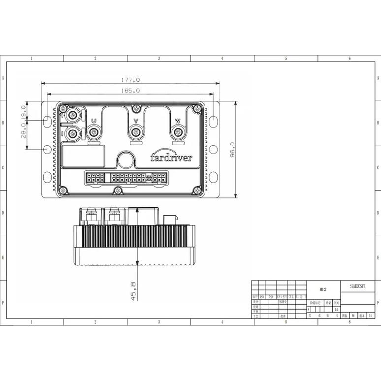 Новый! Fardriver ND72230 72V 230A Программируемый синусоидальный контроллер BLDC для электрического мотоцикла 1500 Вт-2000 Вт