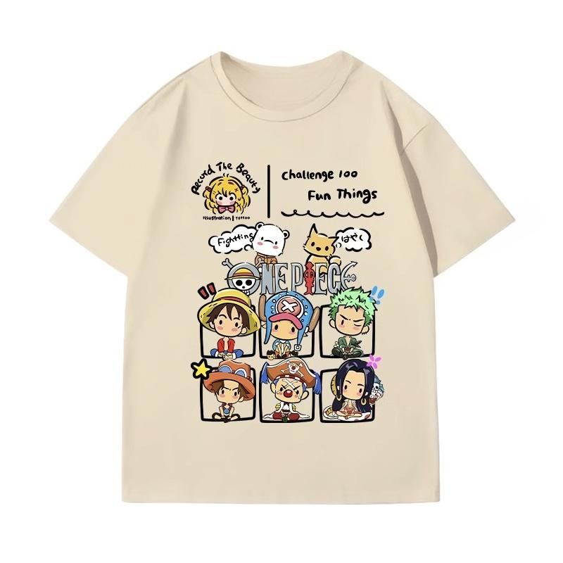 One Piece Pure Cotton Top Tshirt Shortsleeved Unisexs And Unisexs Summer Large Size Loose And Thin Foreign Style Student