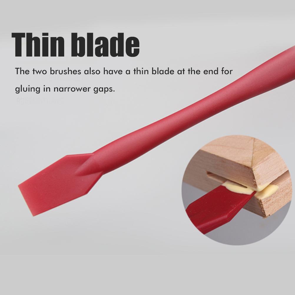 Набор из 4 шт. Инструменты для столярного клея Кисть Силиконовая Кисть Прочный Клей для Дерева Столярные Инструменты