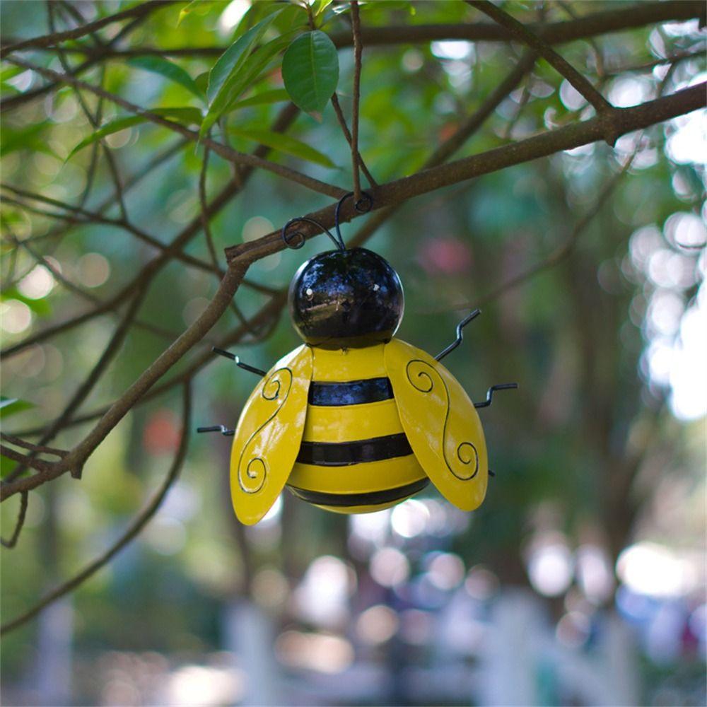 Шмель Сад на заднем дворе Акцент Декоративная Металлическая Скульптура Милый Дом Сад для Улицы