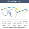 Anti-blue Light Kids Glasses Eye Protection Ultra Light Frame  Children Boys Girls