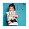 AURA Small Pillow 11" x 7" ,Mini Travel Pillows ,Removable Printed Tiny Pillow ,for Adult,Kids,Pets, Neck Lumbar and Knee Support,Car