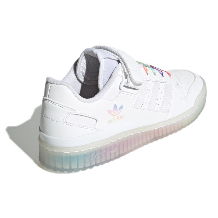 Adidas Forum Low Rainbow кроссовки унисекс White Cloud-White GX2722