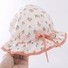 Breathable Kids Sun Hat Lovely Bow Infant Hat Soft Fisherman Hat  UV Protection