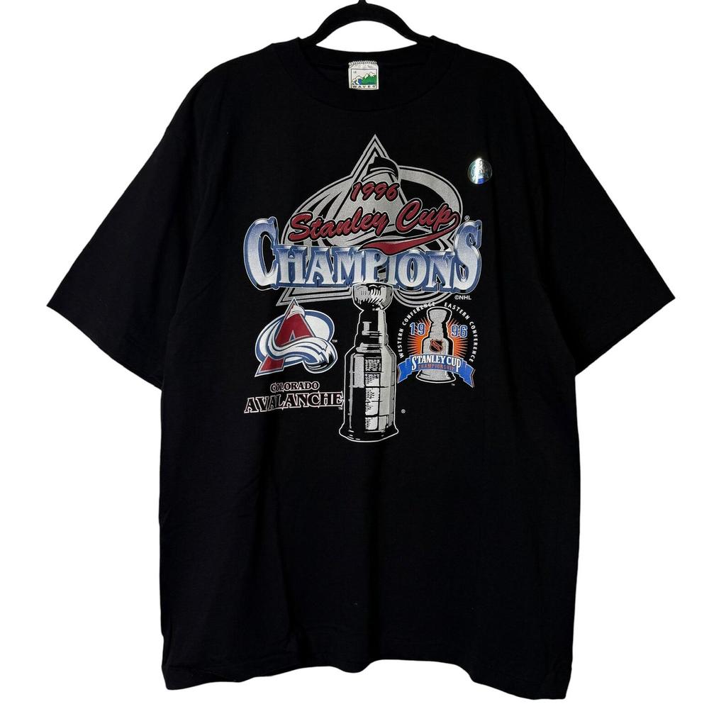 Футболка Colorado Avalanche 1996 г. Размер L (B1628) СЗТ