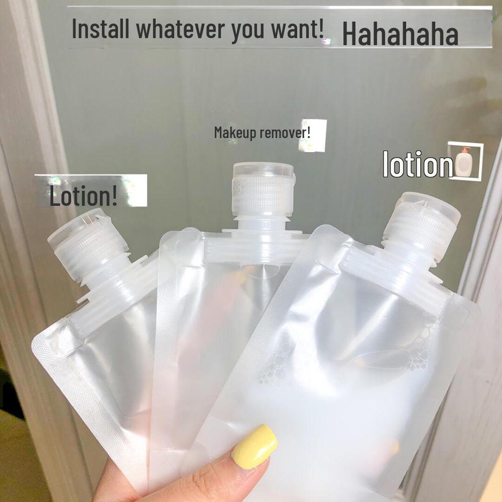 Плотная дорожная сумка с присоской для косметики, лосьонов и средств для душа