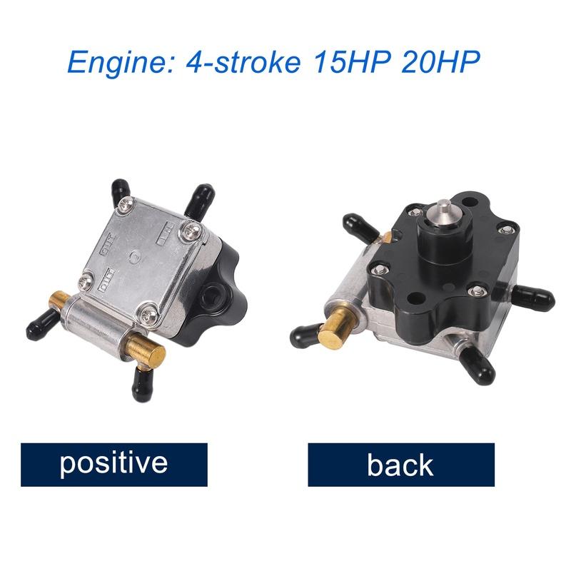 Boat Engine 6AH-24410-00 Fuel Pump Assy For Outboard 4-Stroke 15HP 20HP Outboard Motor