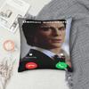 Наволочки с Дэймоном Сальваторе Мерч Мягкая Наволочка Чехол для Декоративной Подушки Украшение для Кровати Квадратные Различные Размеры