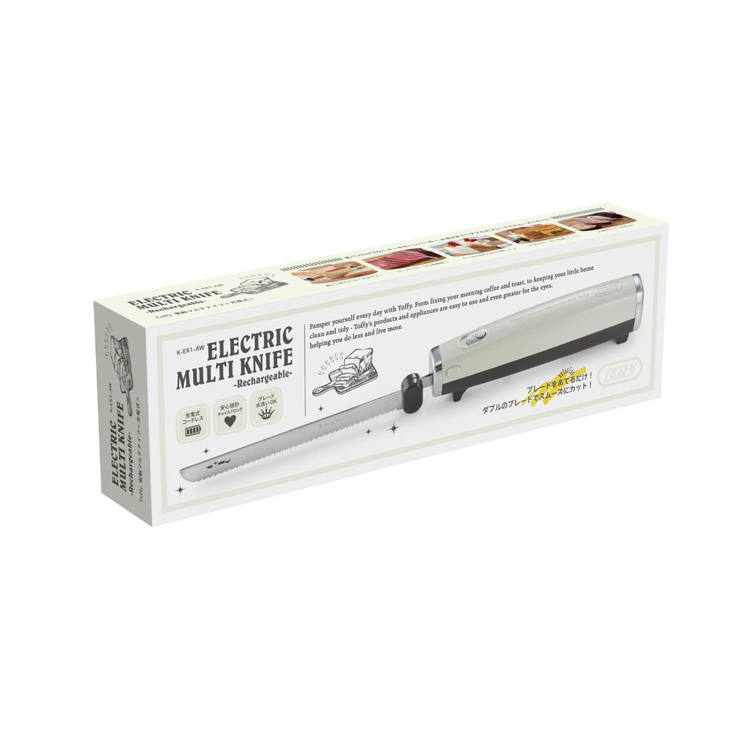 [Toffy] Электрический многофункциональный нож K-EK1 Ash White – Нож